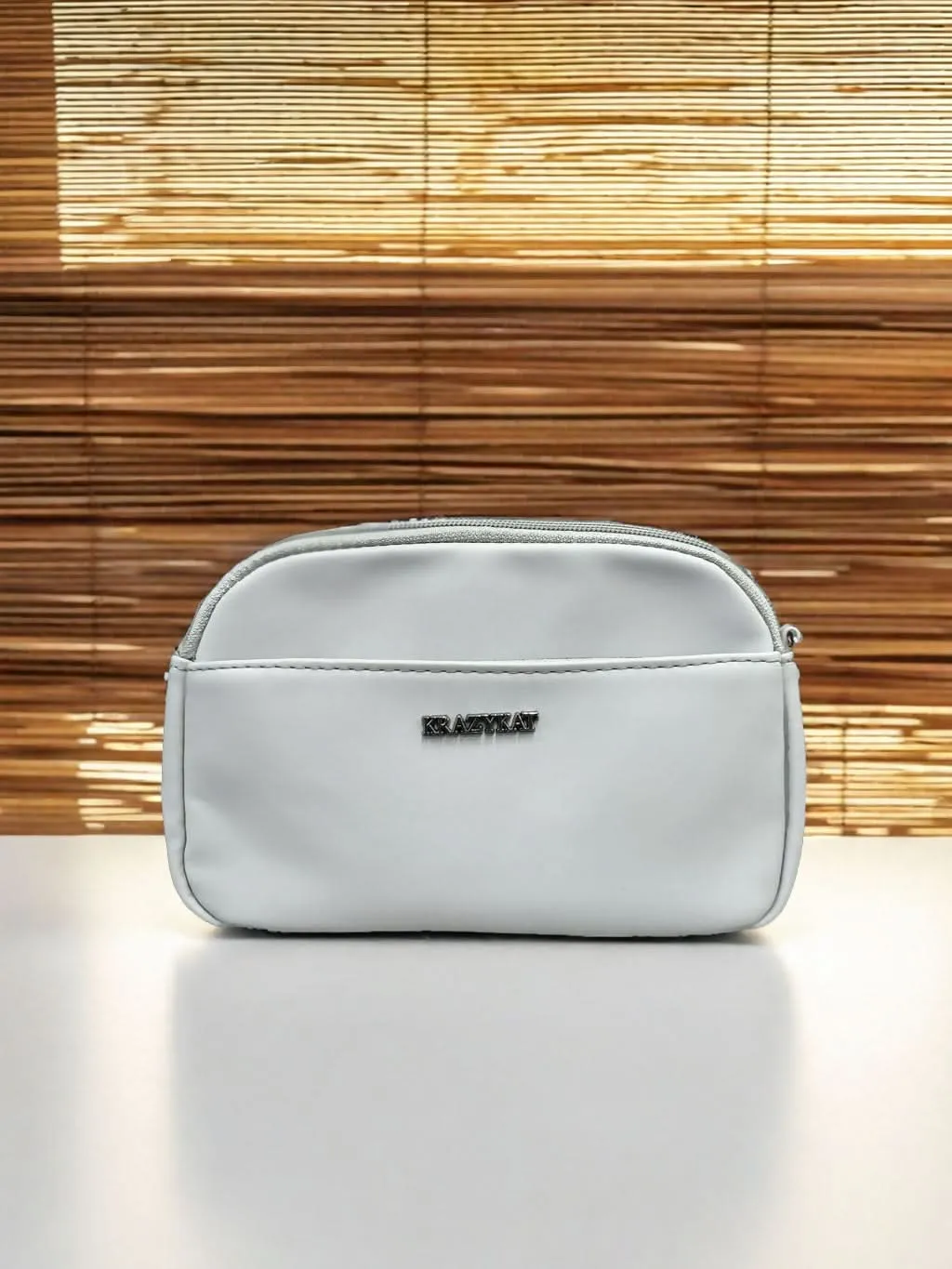White women's sling bag for parties / travel