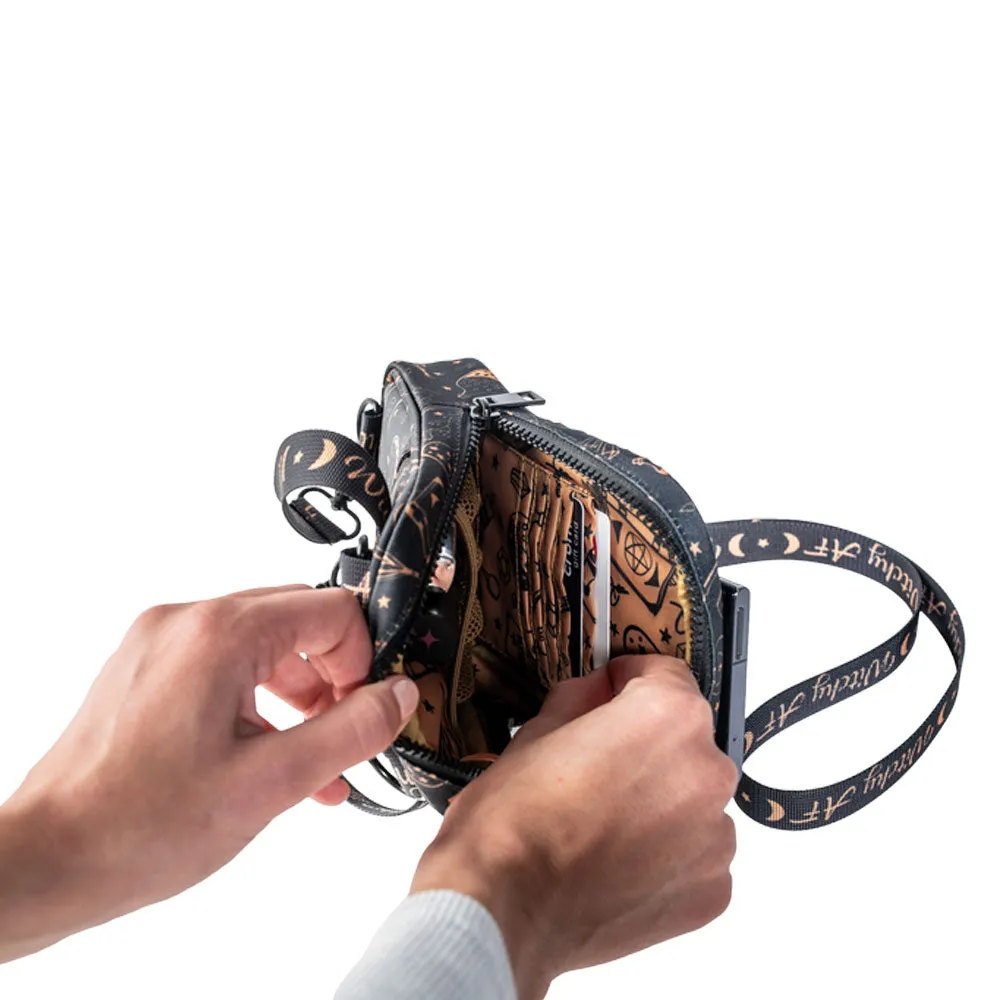 Witchy Vibes Crossbody Bag With Tumbler Belt