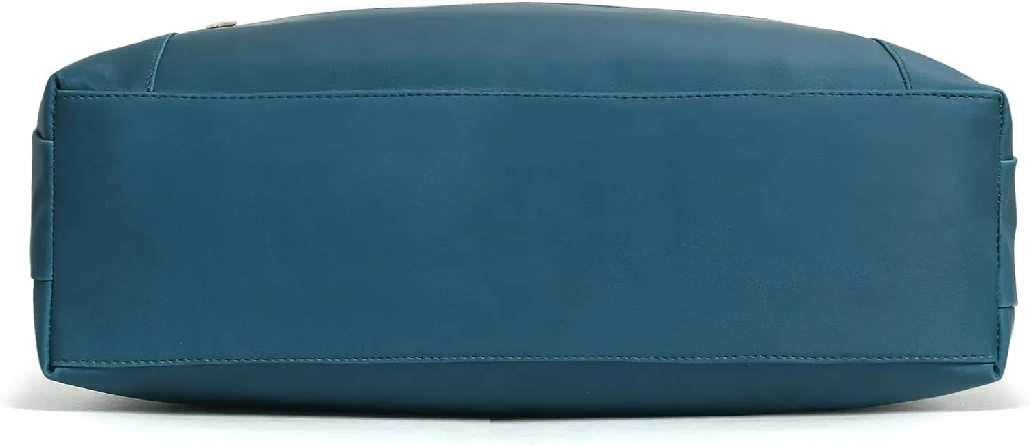 Women Leather Tote Bag, Classic Unlined Design, Interior and Exterior Pockets, Stylish, Lightweight for casual