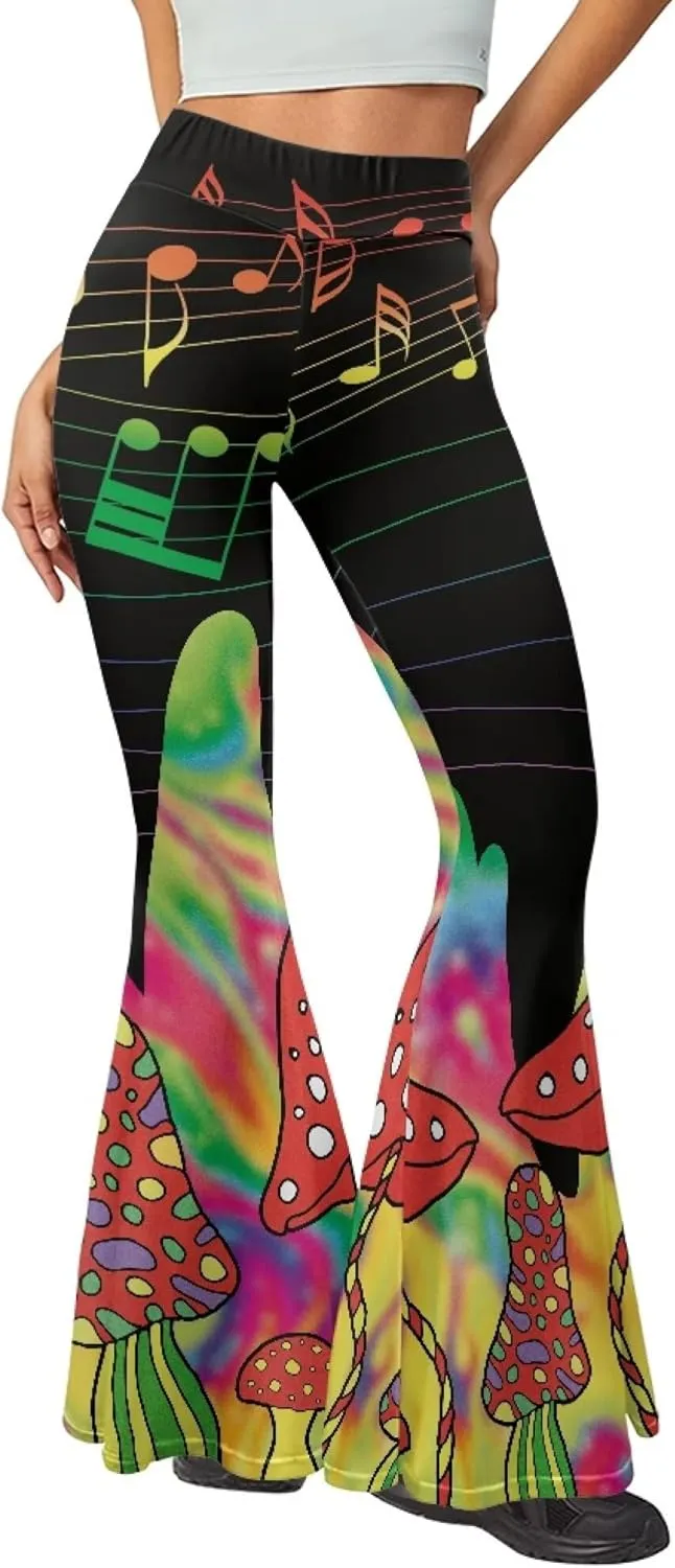 Women's Bootcut Yoga Pants High-Waisted Flare Leggings Soft Bell Bottom Yoga Pants
