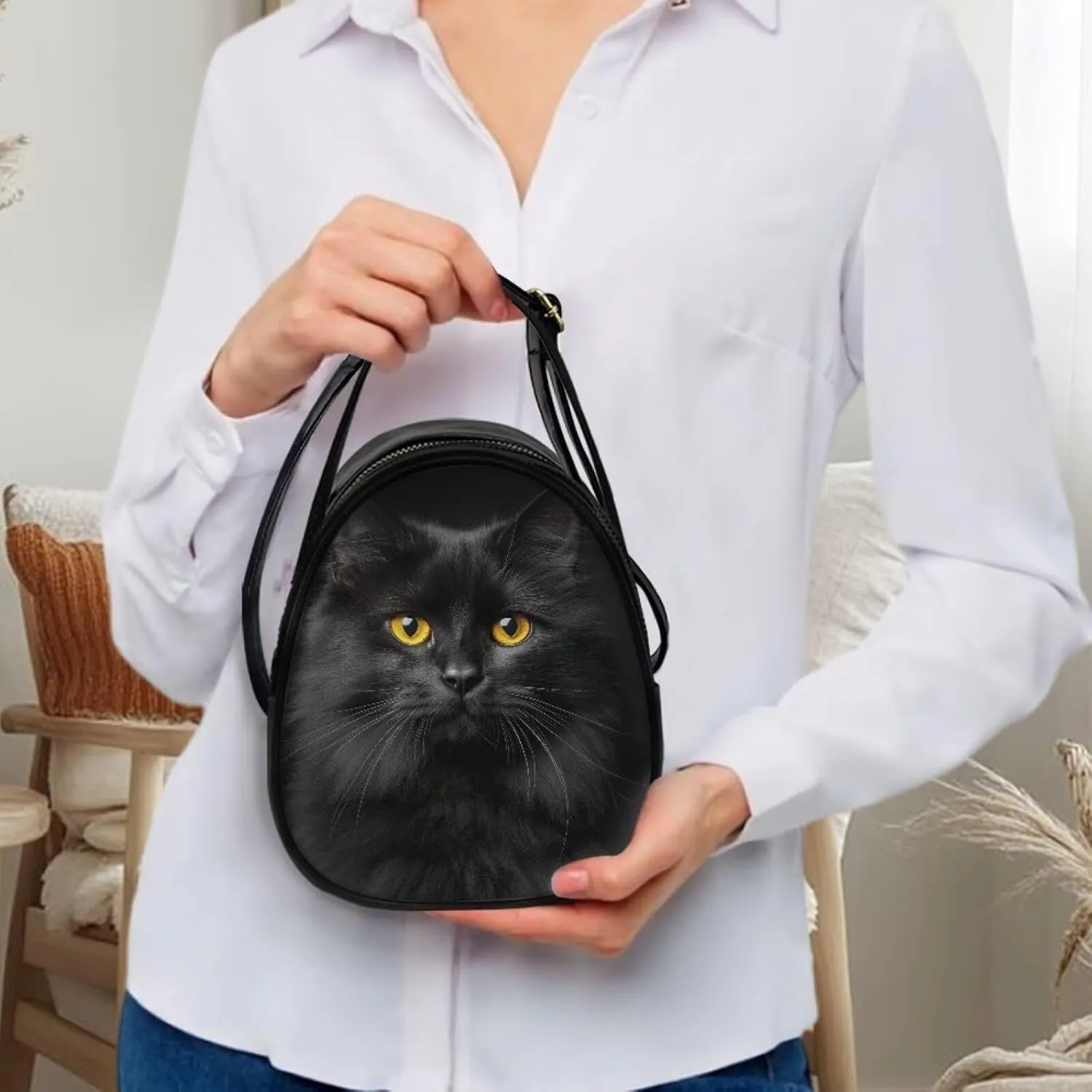Womens Crossbody Bag Small Double Layer Purses for Women Shoulder Bag Trendy with Zipper Closure