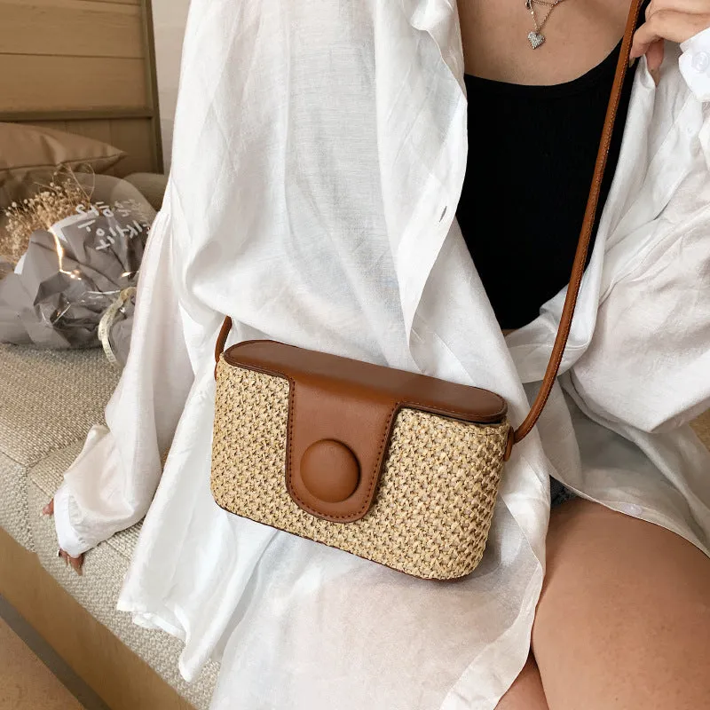 Women's Fashion For Beach Vacation Style Simple Crossbody Bags