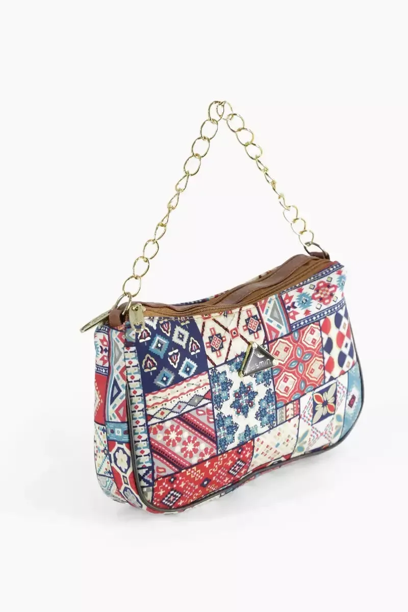 Women's Multi Printed Sling Bag - Sandal