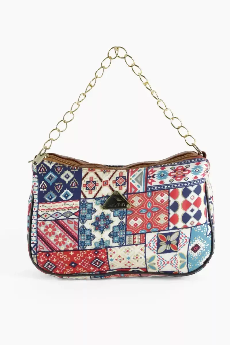 Women's Multi Printed Sling Bag - Sandal