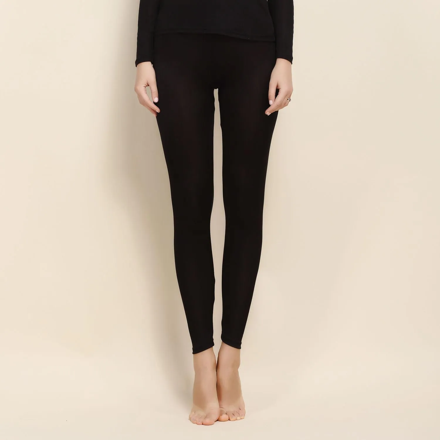 Womens Silk Thermal Long Johns Bottom Mulberry Silk Lightweight Base Layer Underwear Pants