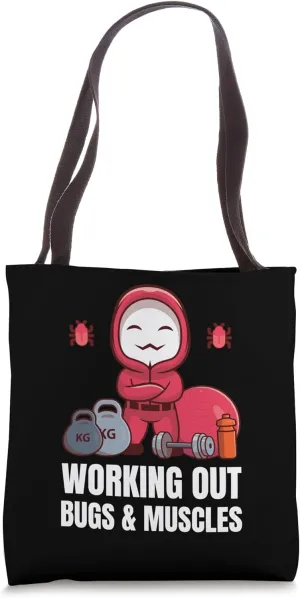 Working Out Software Coding Developer Coder Fitness Gym Geek Tote Bag