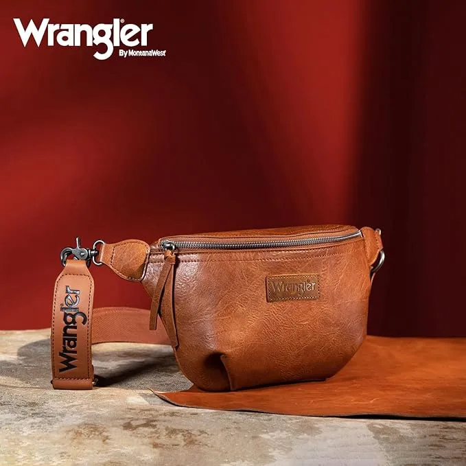 Wrangler Vintage Bum Bag - Brown