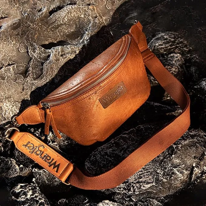 Wrangler Vintage Bum Bag - Brown