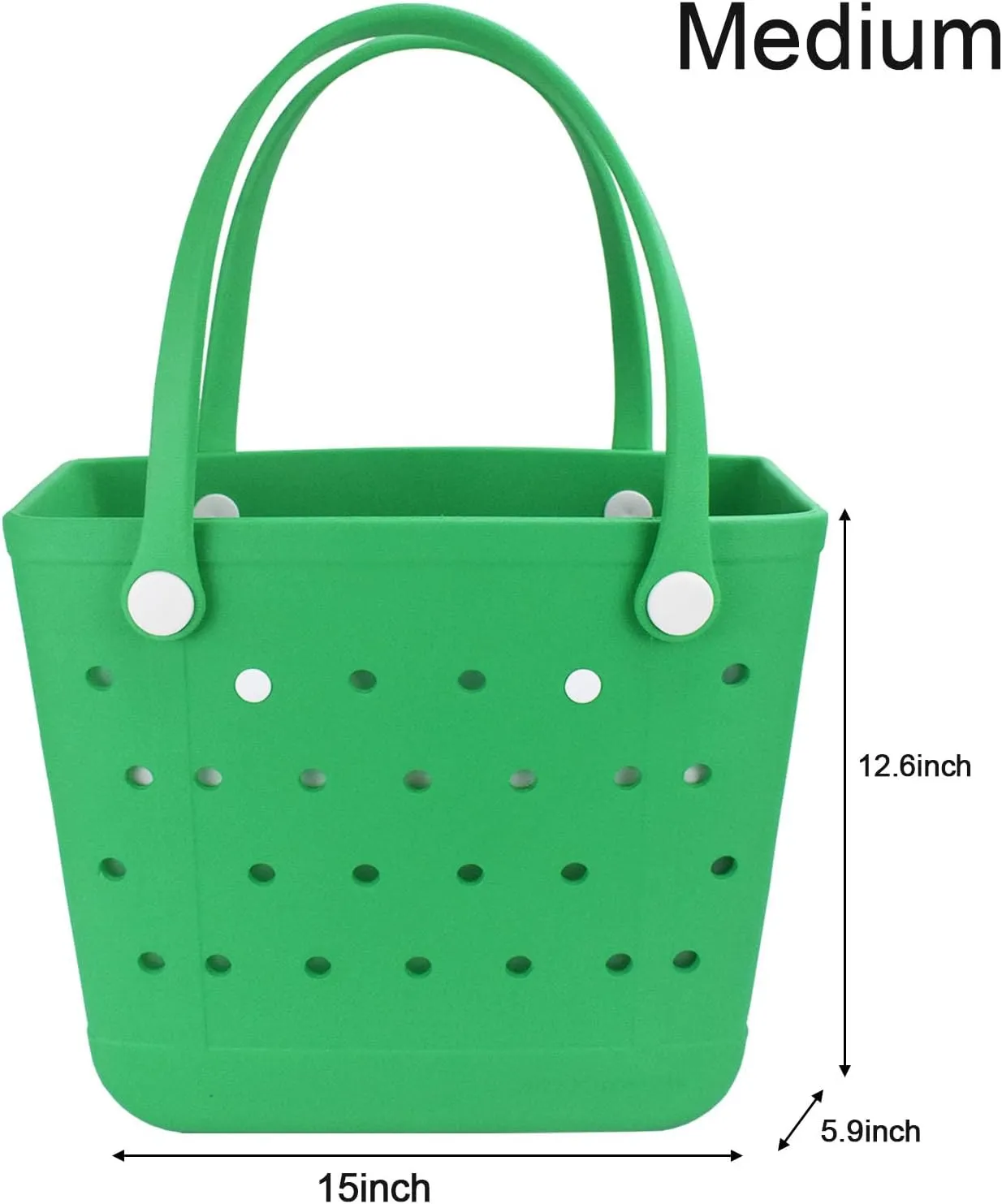 X Large Beach Bag, Oversized Rubber Beach Bag, Washable Open Tote Bag Durable Tote Travel Bags