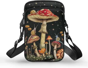 Xpyiqun Crossbody Phone Bag for Purse for Women Canvas Small Sling Shoulder Handbag Cross Body Pouch
