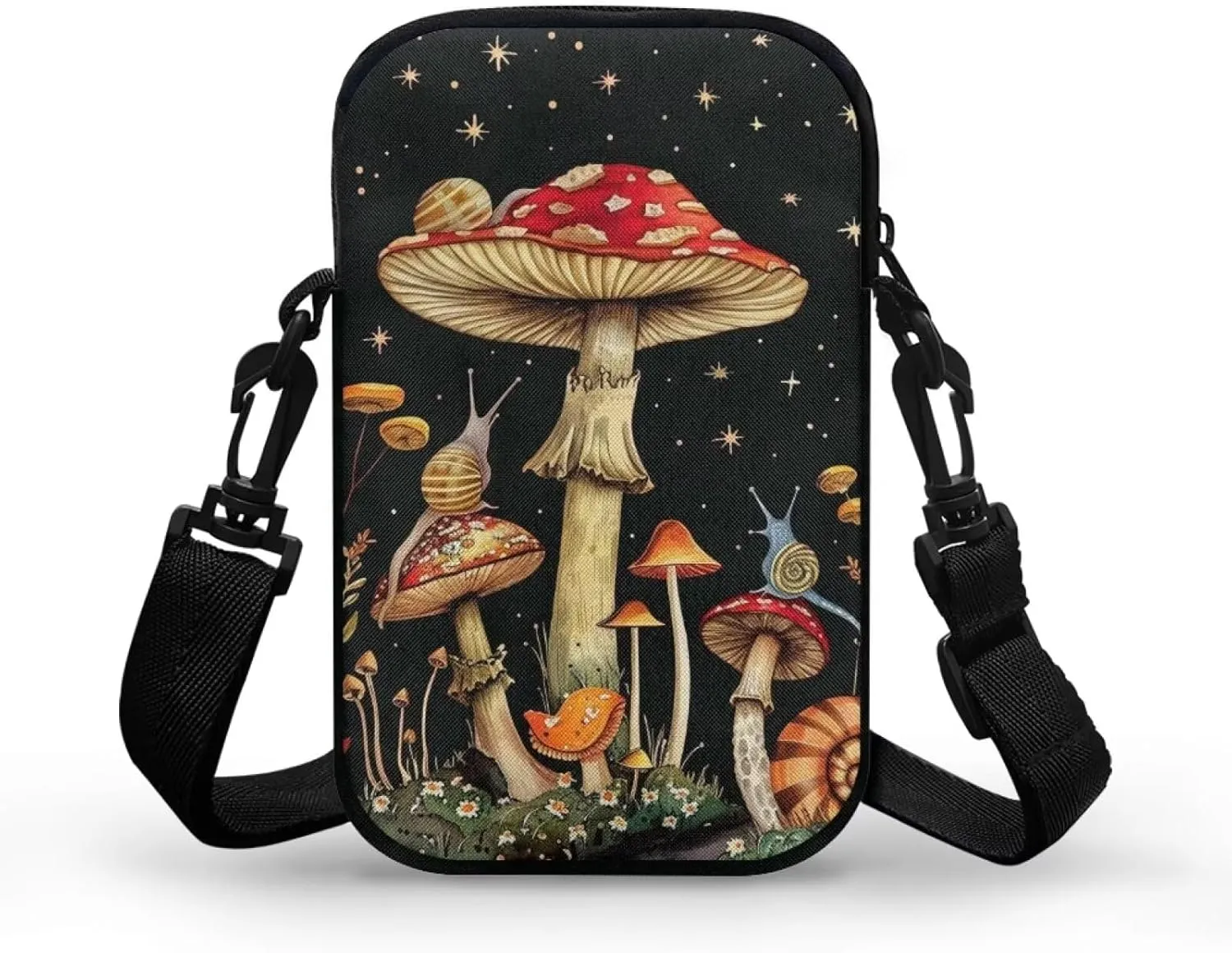 Xpyiqun Crossbody Phone Bag for Purse for Women Canvas Small Sling Shoulder Handbag Cross Body Pouch