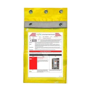 Yellow Logbook/Permit Holder A4