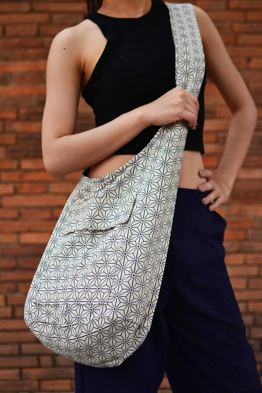 Your Cozy Crossbody Handbag Boho Handmade Cotton Bag For Unisex
