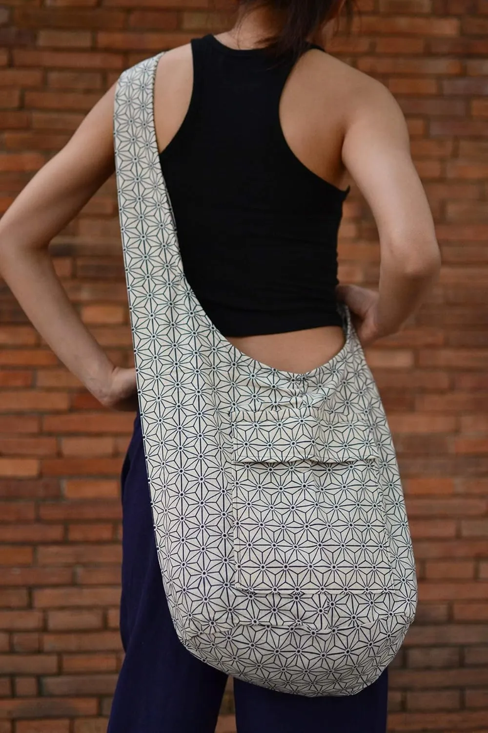 Your Cozy Crossbody Handbag Boho Handmade Cotton Bag For Unisex