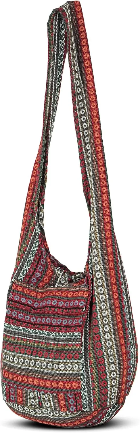 Your Cozy Crossbody Handbag Boho Handmade Cotton Bag For Unisex