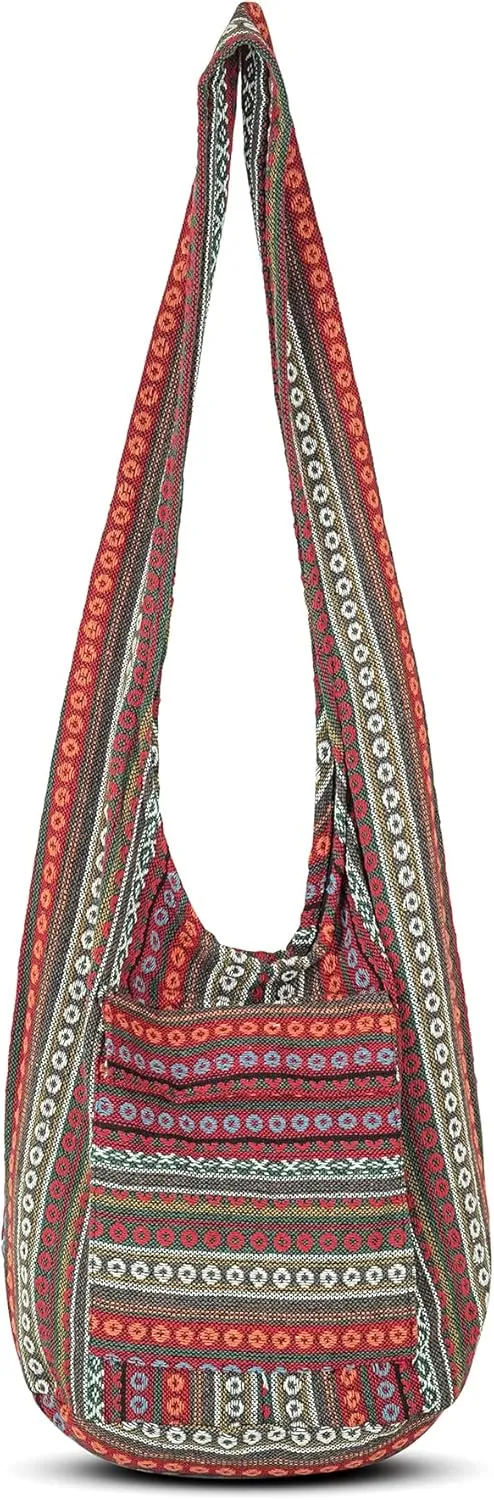 Your Cozy Crossbody Handbag Boho Handmade Cotton Bag For Unisex