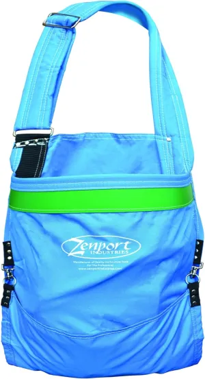 Zenport Shell, Harvest Apple/Citrus AG413 Agrikon 80-Pound Fruit Picking Bag, Soft Sh, Blue